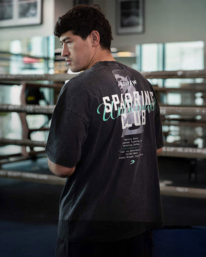 Bivol x Sparring Club Oversized T-Shirt (Ltd. Edition) - Washed Black