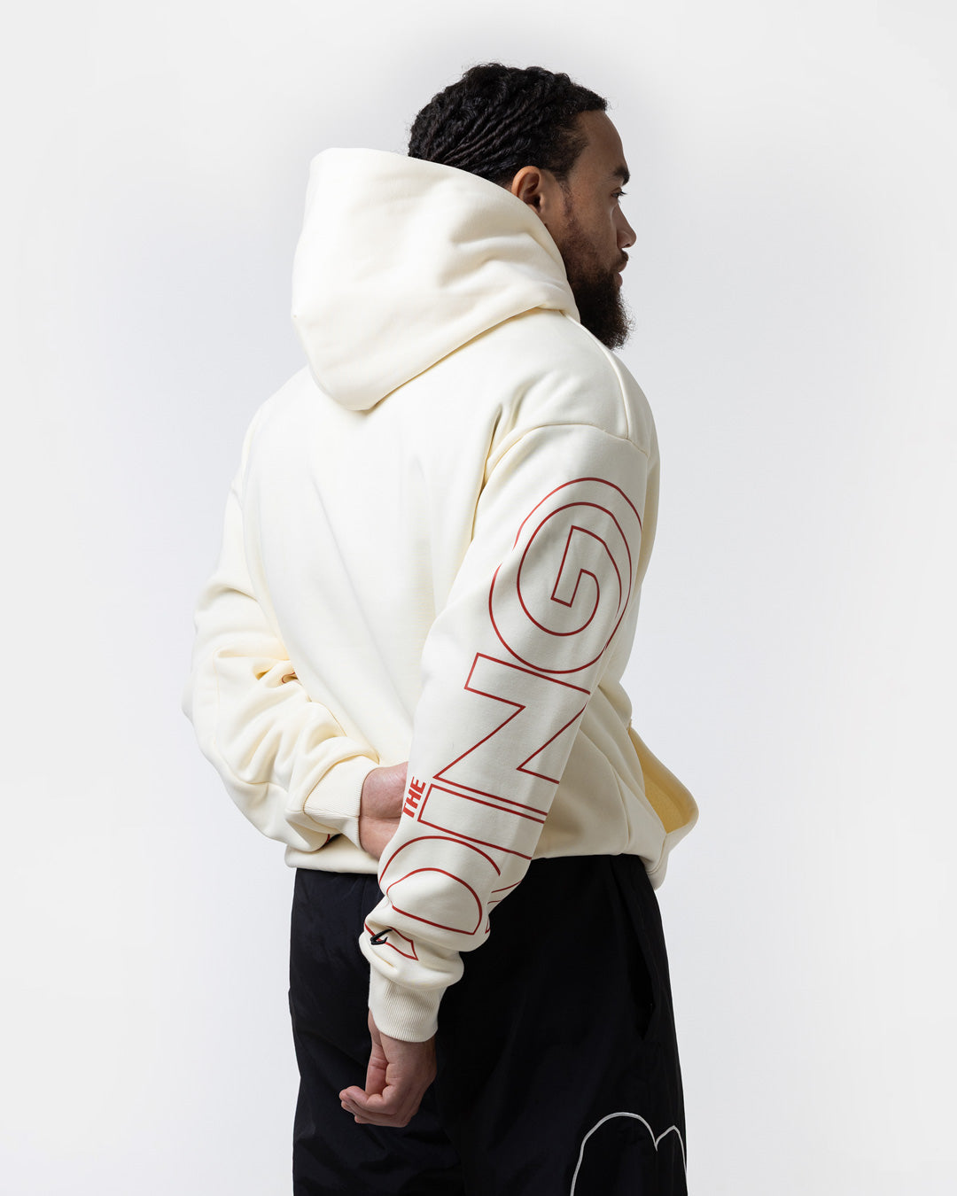 Ring x BOXRAW Oversized Hoodie - Beige | BOXRAW