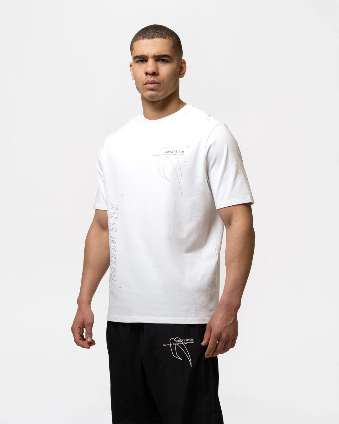 Bivol x BOXRAW Elite T-Shirt - White | BOXRAW