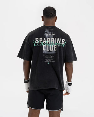 Bivol x Sparring Club Oversized T-Shirt (Ltd. Edition) - Washed Black