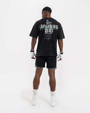 Bivol x Sparring Club Oversized T-Shirt (Ltd. Edition) - Washed Black