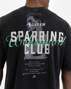 Bivol x Sparring Club Oversized T-Shirt (Ltd. Edition) - Washed Black