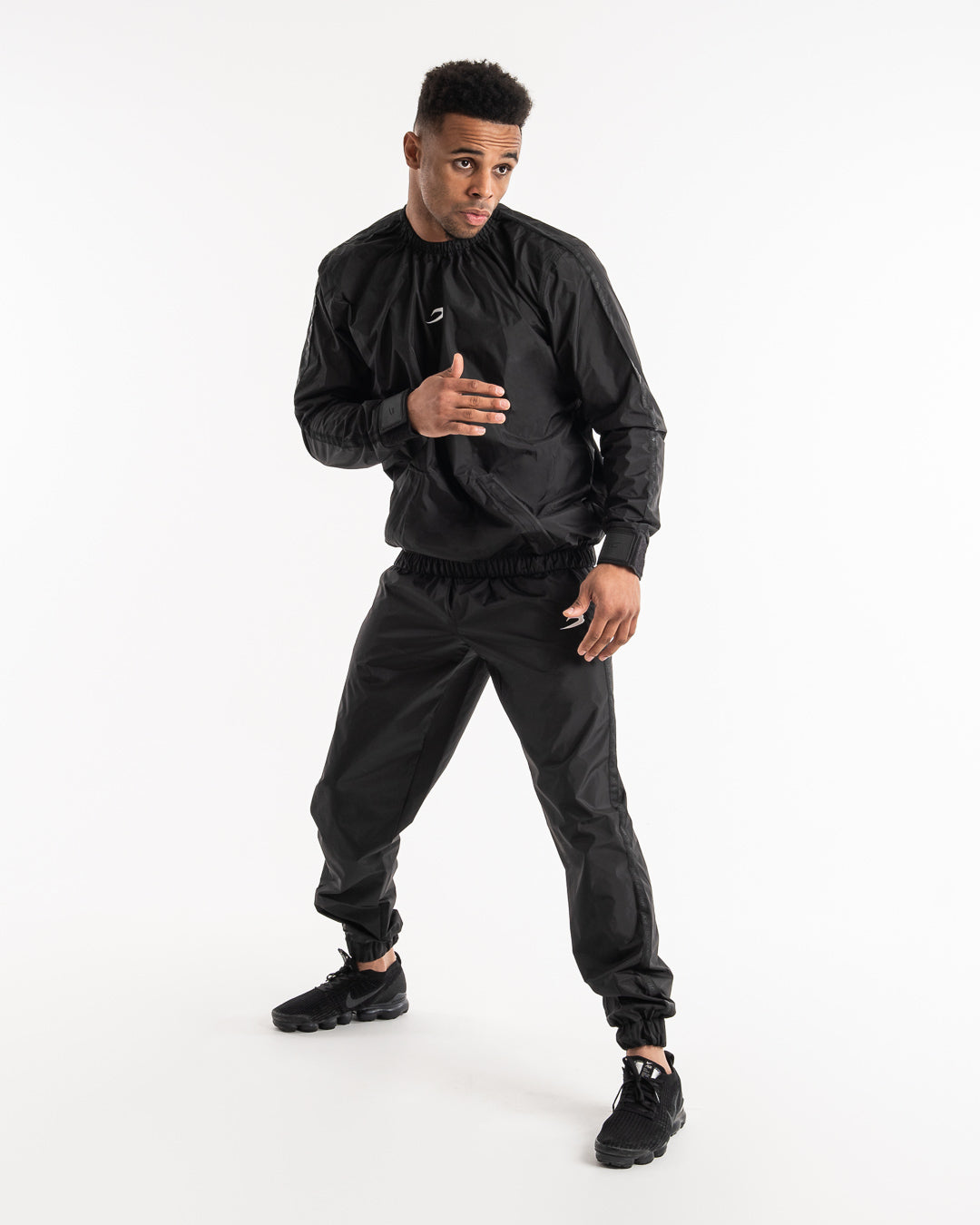 Hagler Sauna Suit Black Essential Weight Loss Tool BOXRAW