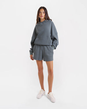 Shirley Waffle Hoodie - Green