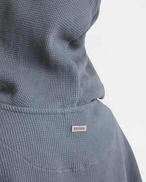 Shirley Waffle Hoodie - Green
