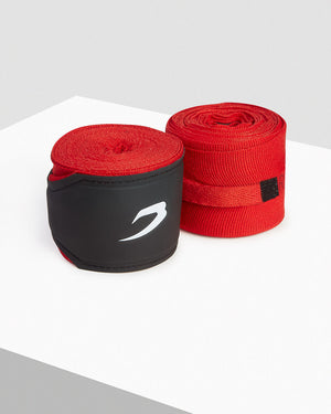 4.5m BOXRAW Hand Wraps - Red