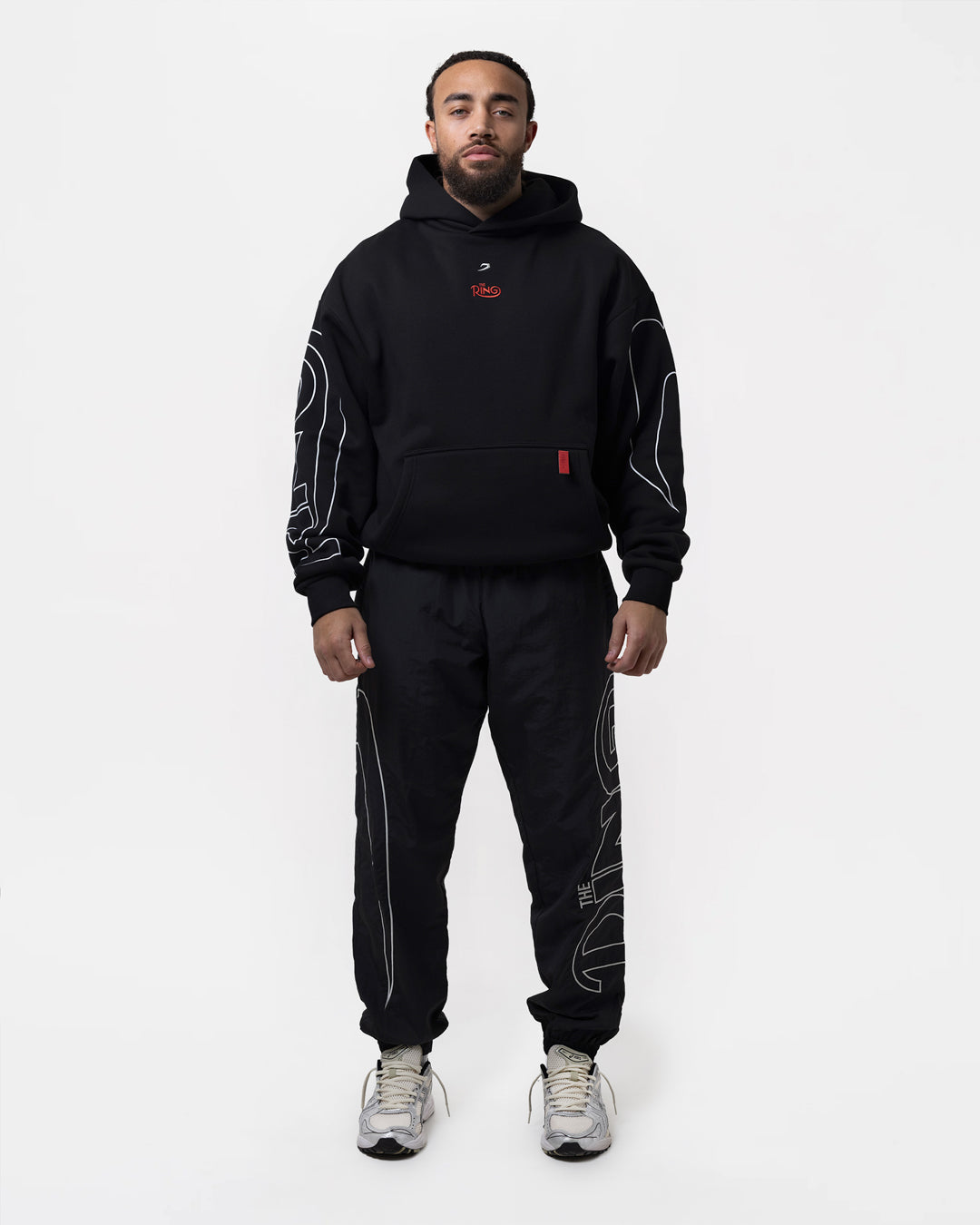 Ring x BOXRAW Oversized Hoodie - Black | BOXRAW