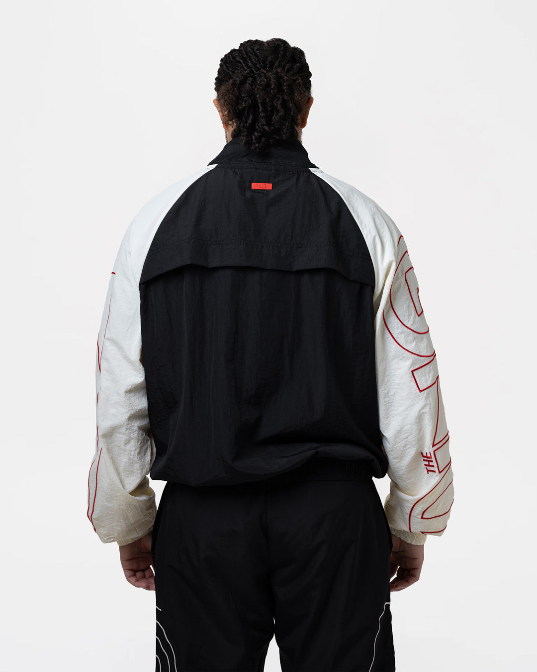Ring x BOXRAW Track Jacket - Black/Beige