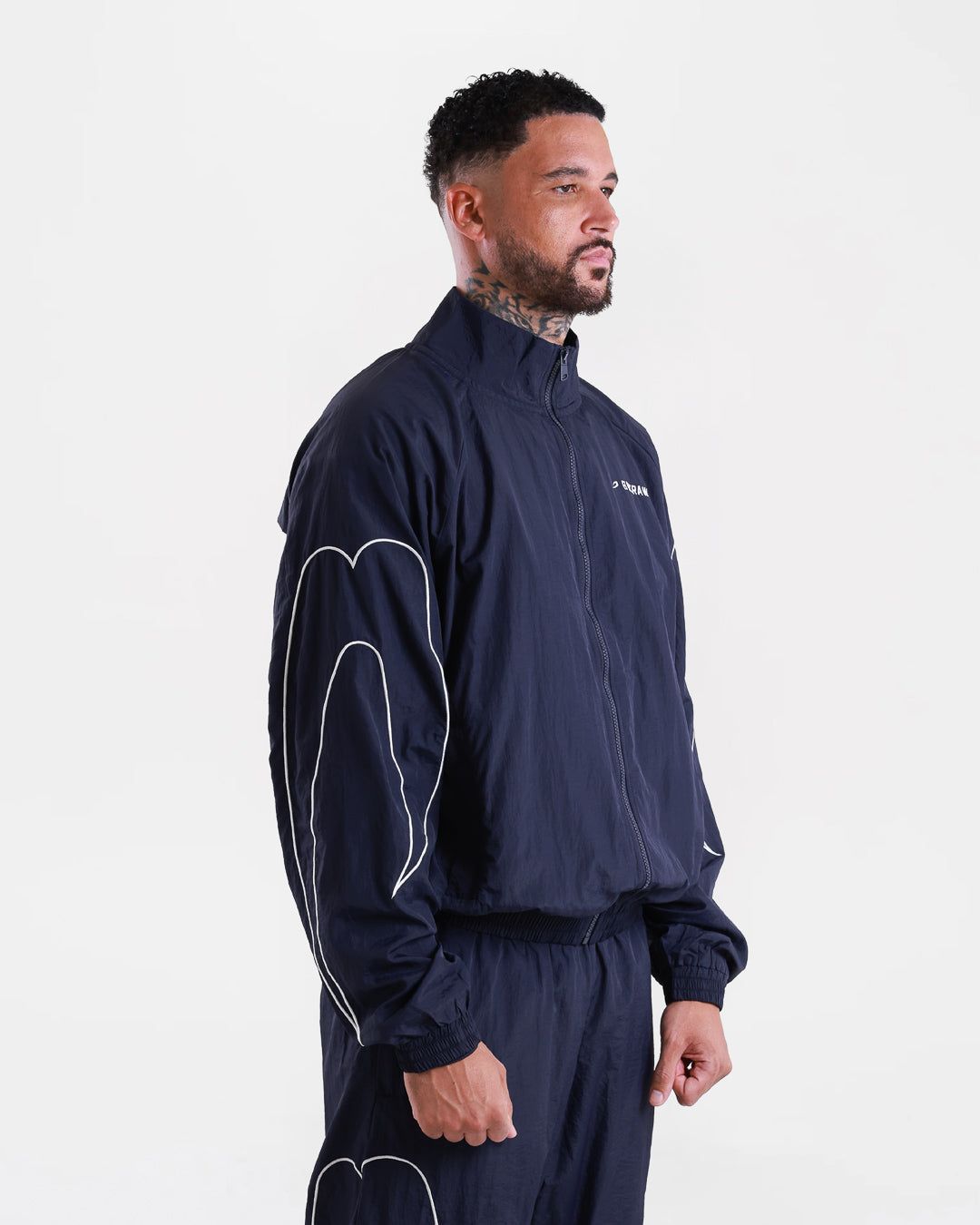 Tunero Track Jacket - Navy | BOXRAW