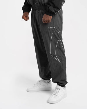 Tunero Track Bottoms - Grey/Black