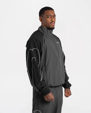 Tunero Track Jacket - Grey/Black