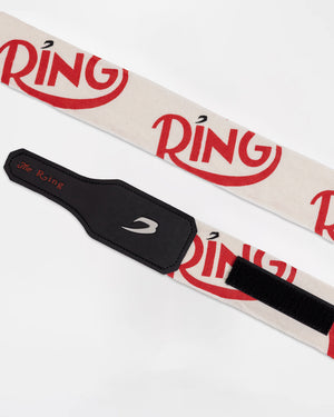 Ring x BOXRAW 4.5m Hand Wraps - Beige/Red