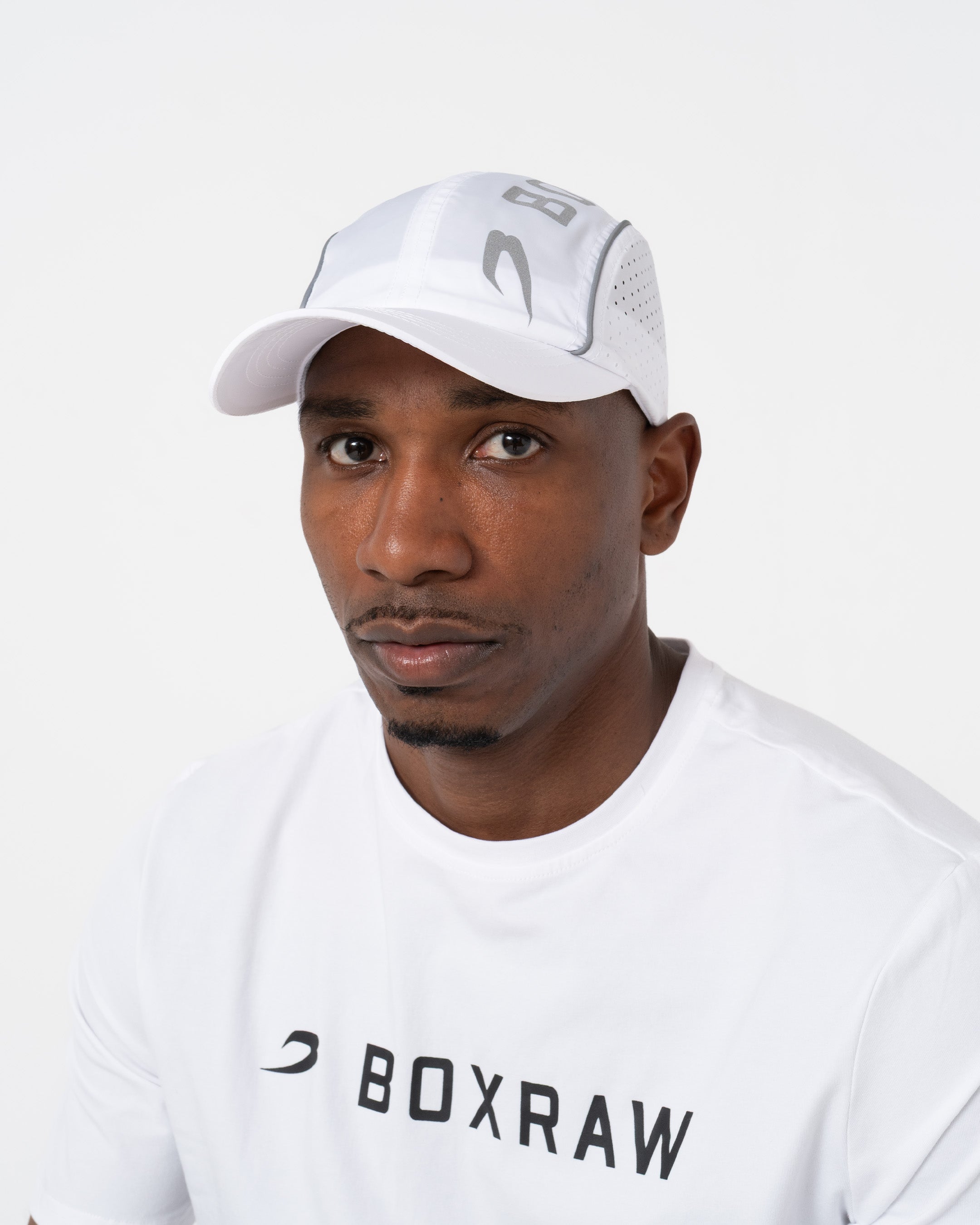 BOXRAW Running Cap - White