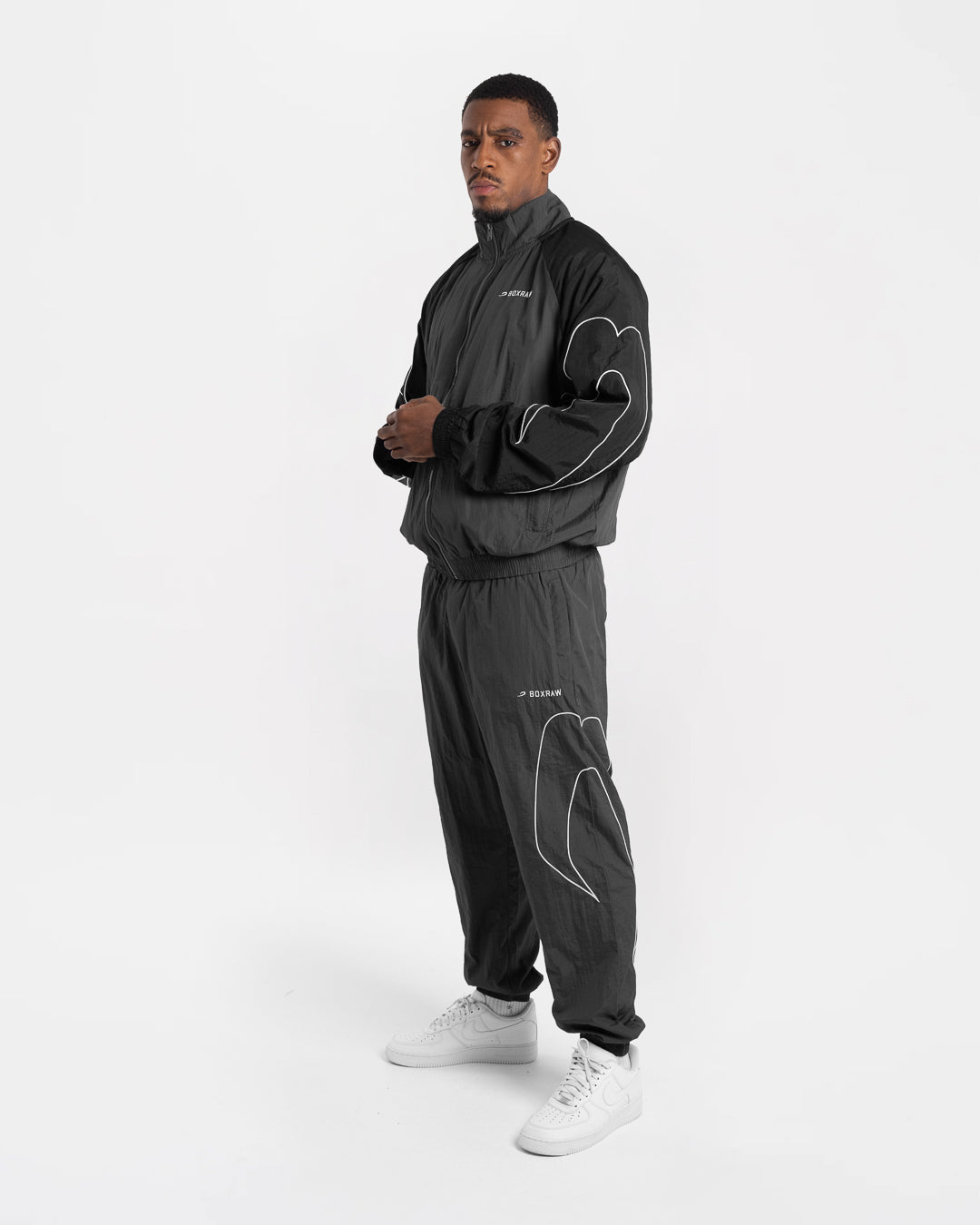Tunero Track Bottoms - Grey | BOXRAW