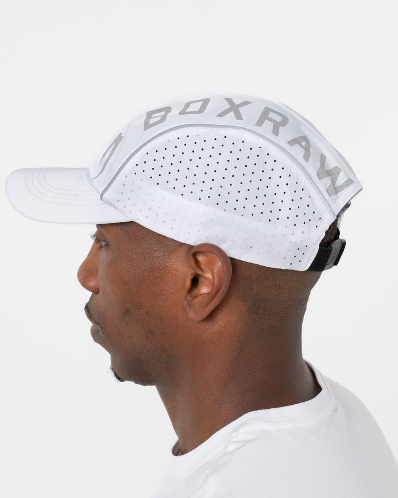 BOXRAW Running Cap - White