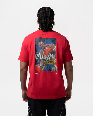 Ring x BOXRAW Roberto Duran T-Shirt - Cherry Red