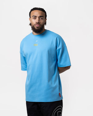 Ring x BOXRAW Roy Jones Jr Oversized T-Shirt - Sky Blue