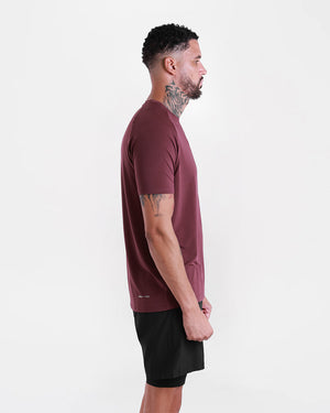 Valdes T-Shirt - Burgundy