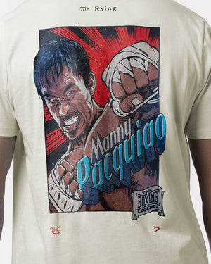 Ring x BOXRAW Manny Pacquiao T-Shirt - Cream Beige