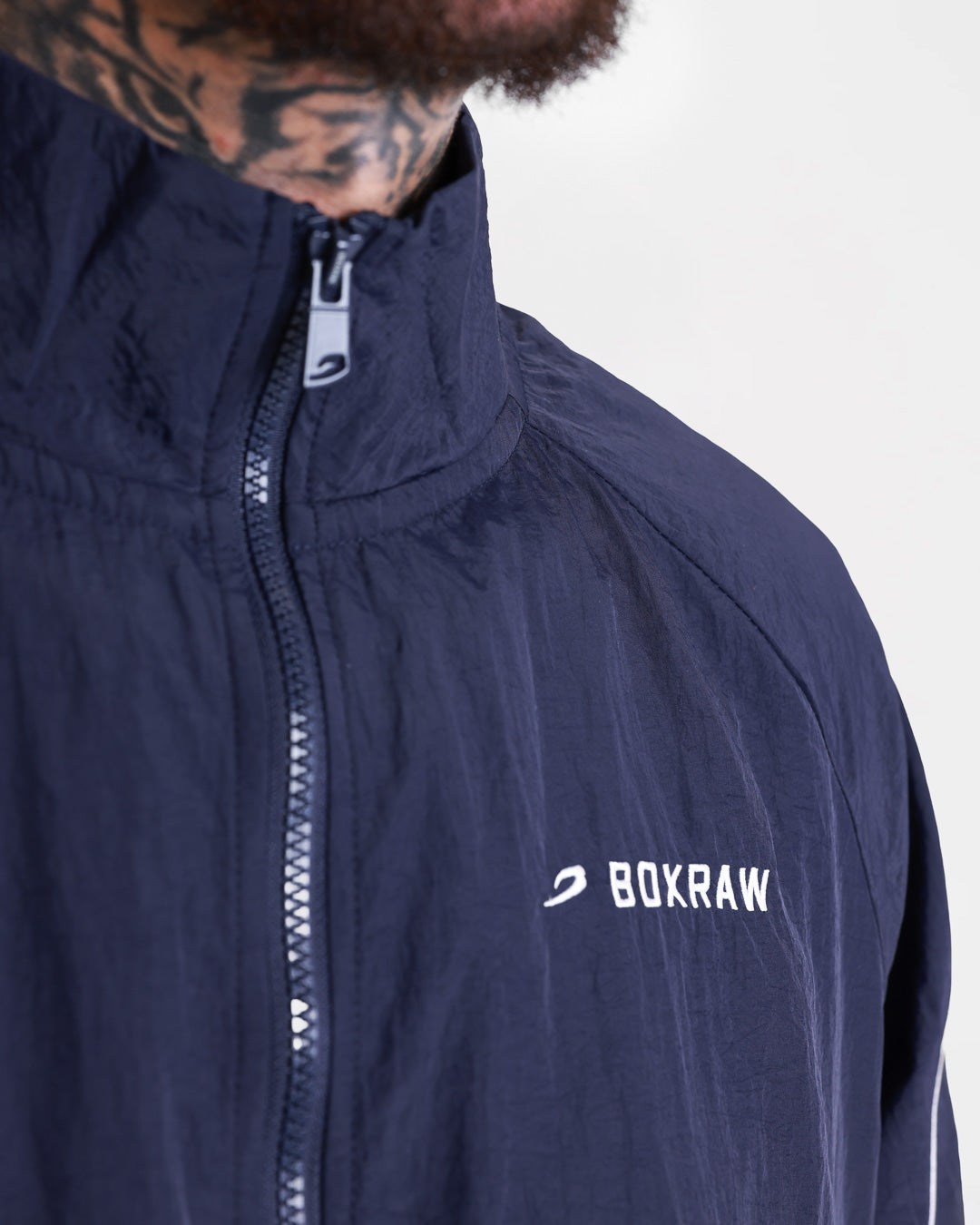 Tunero Track Jacket - Navy | BOXRAW