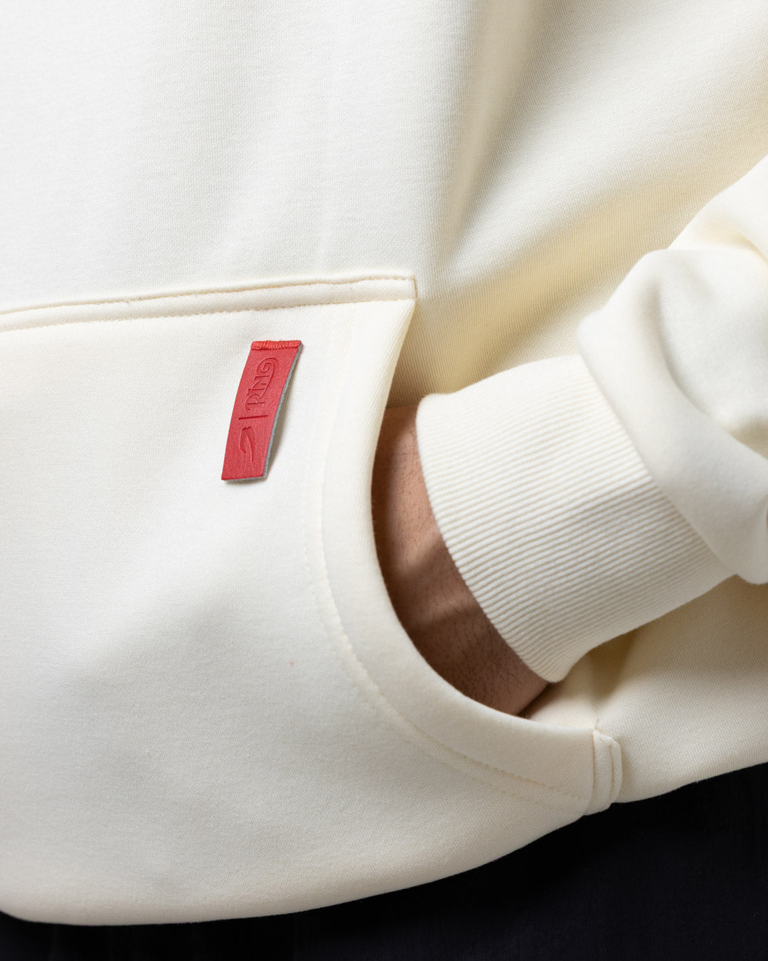 Ring x BOXRAW Oversized Hoodie - Beige