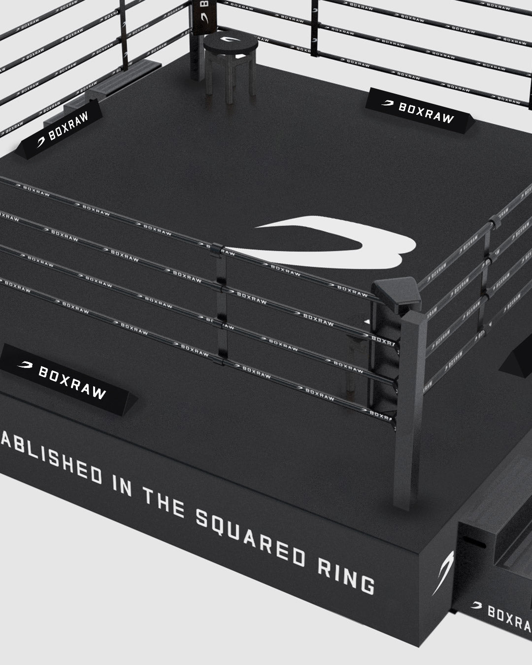 BOXRAW Boxing Ring Toblerone - Black/Classic | BOXRAW
