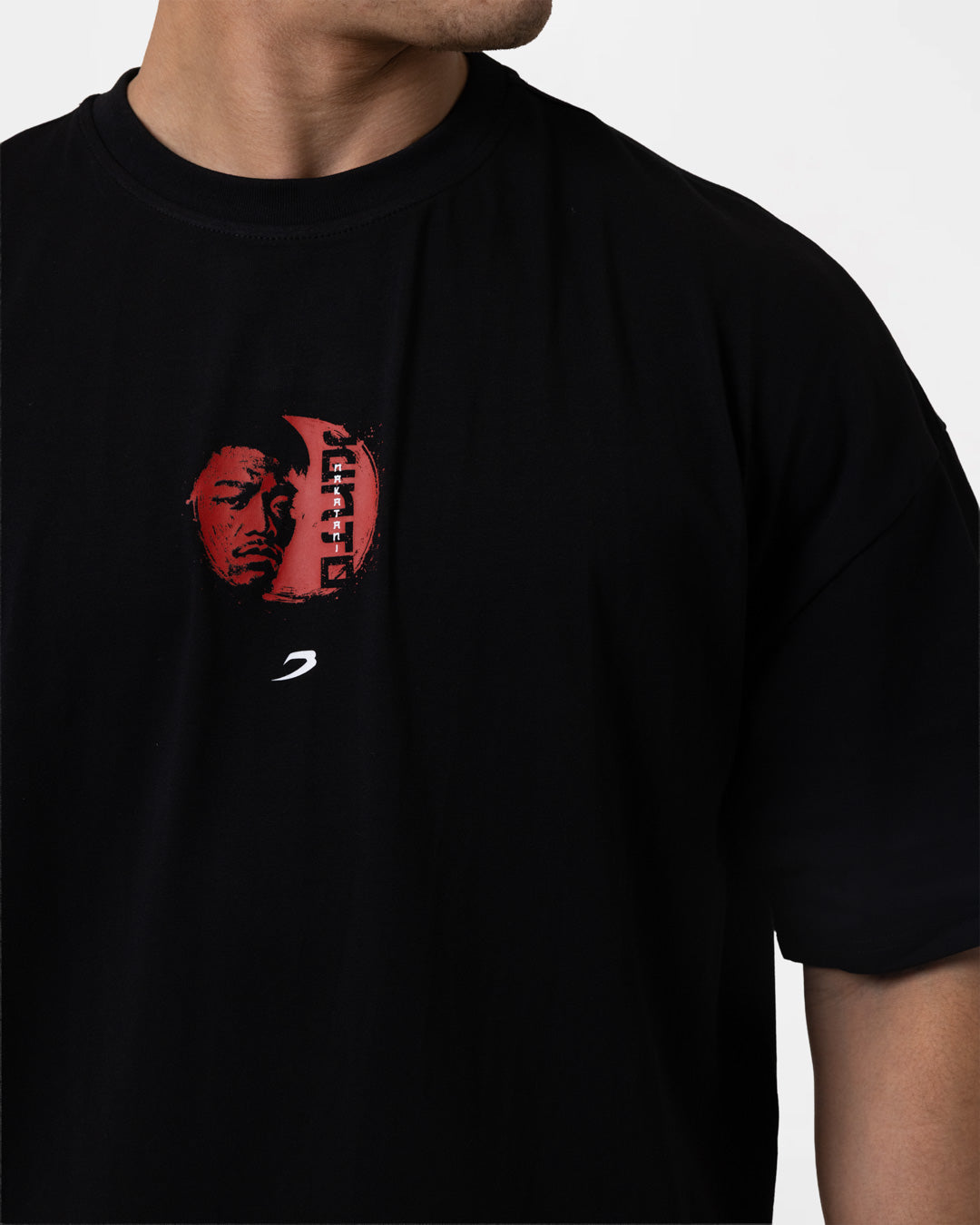 LTD. Edition Nakatani 'The Day' Fight Oversized T-Shirt - Black