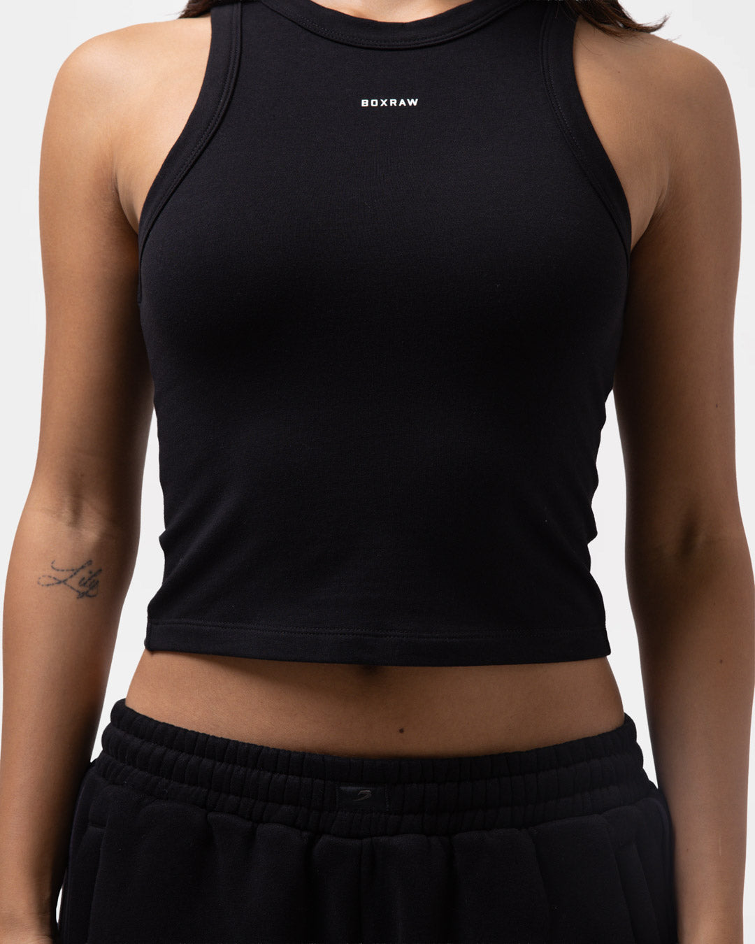 Annie Racer Tank - Black