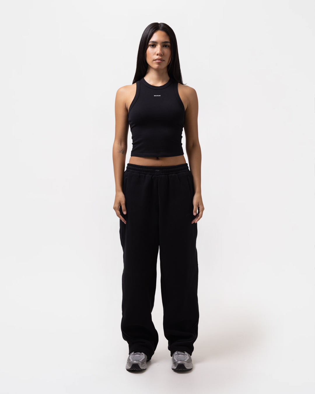 Annie Racer Tank - Black