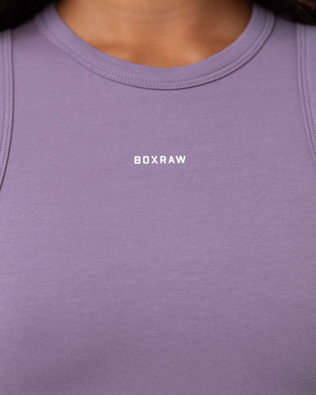 Annie Racer Tank - Lavender