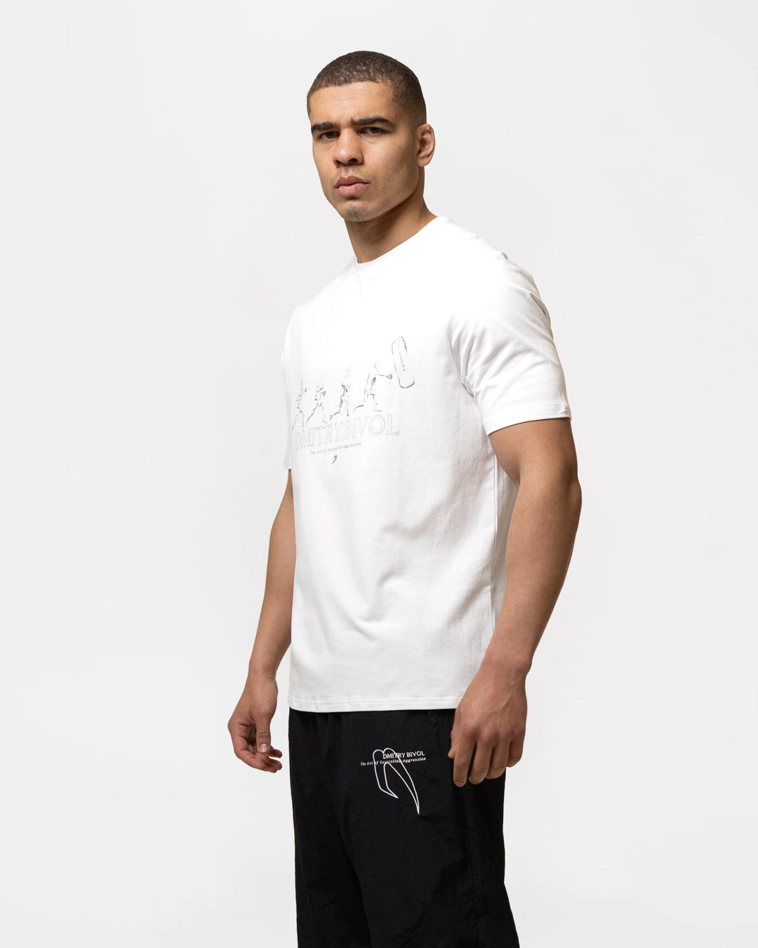 Bivol x BOXRAW Pendulum T-Shirt - White