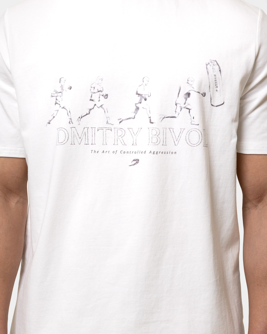Bivol x BOXRAW Pendulum T-Shirt - White