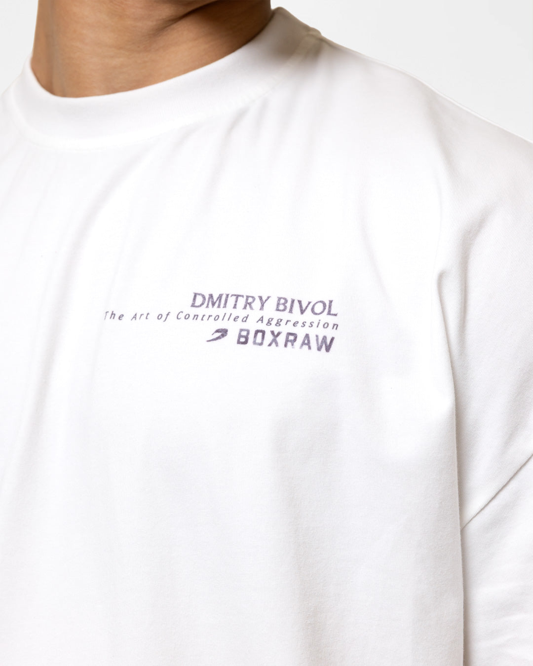 Bivol x BOXRAW Pendulum Oversized T-Shirt - White