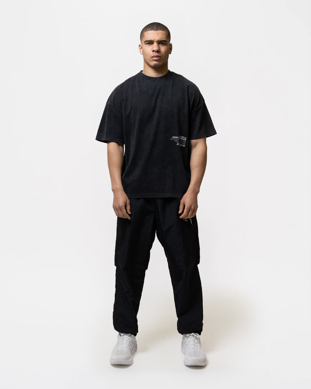 Bivol x Sparring Club Oversized T-Shirt - Washed Black