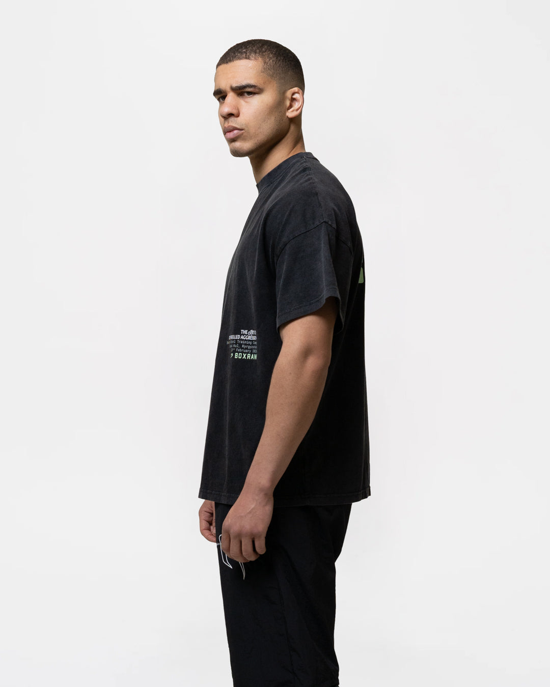 Bivol x Sparring Club Oversized T-Shirt - Washed Black