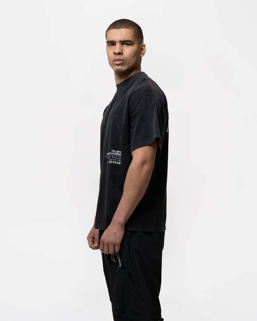 Bivol x Sparring Club Oversized T-Shirt - Washed Black