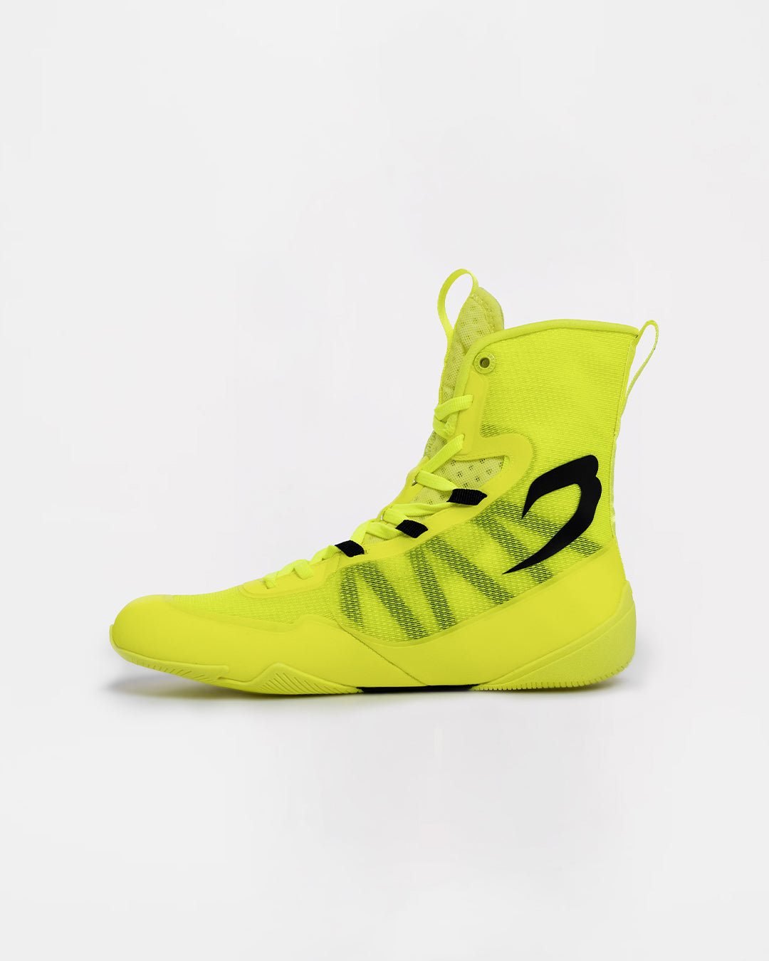 Impello 2.0 Boxing Boots - Neon Yellow/Black | BOXRAW