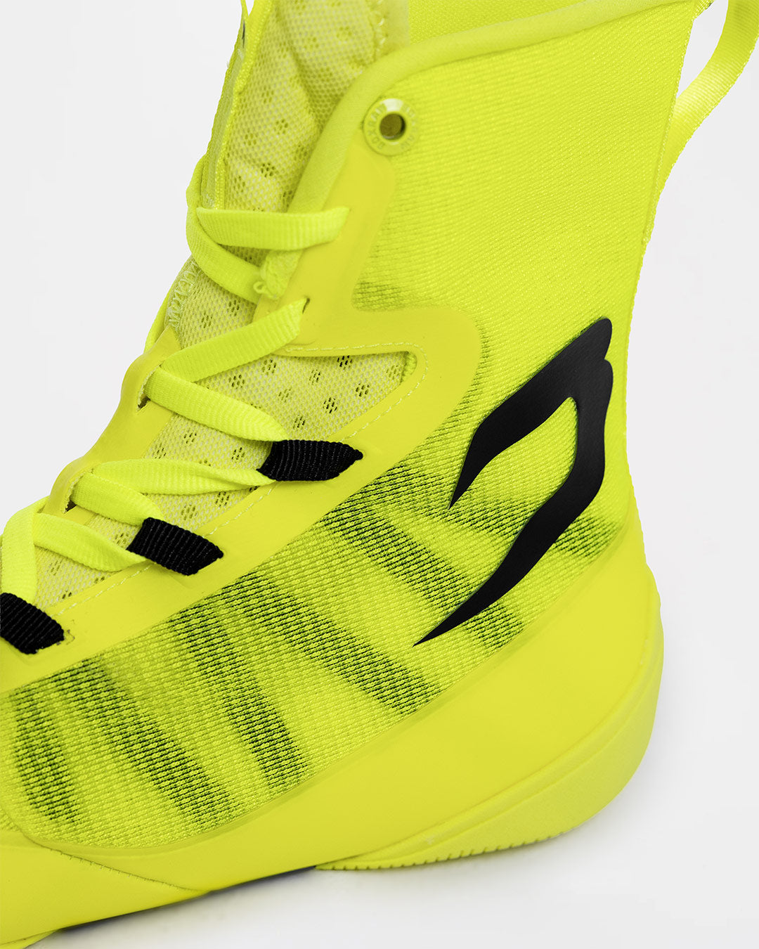 Impello 2.0 Boxing Boots - Neon Yellow/Black | BOXRAW