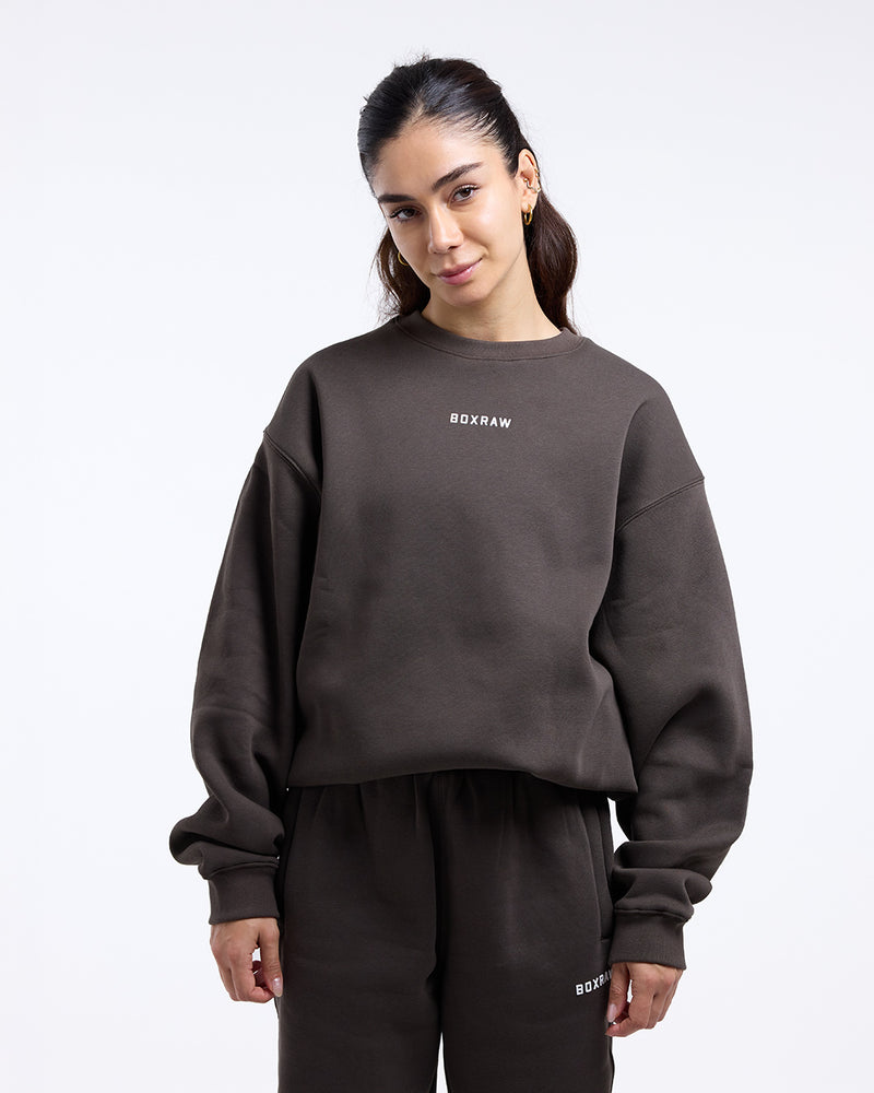 Johnson Oversized Sweatshirt - Mocha