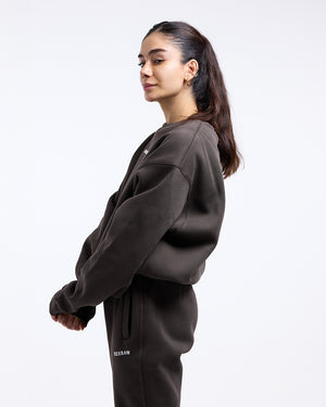 Johnson Oversized Sweatshirt - Mocha