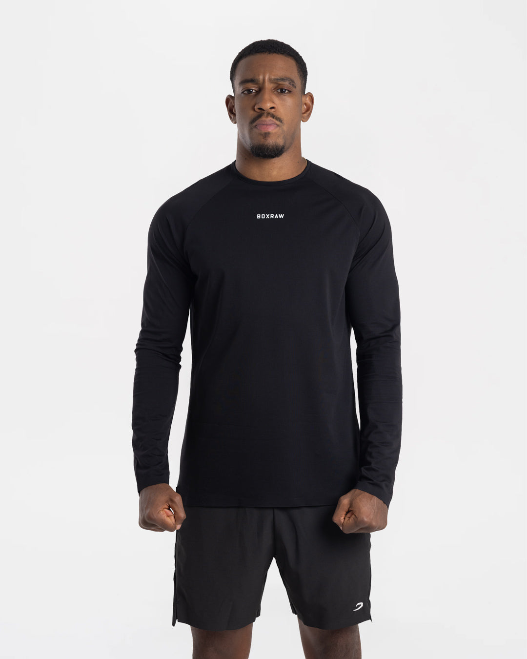Carter Long Sleeve T-Shirt - Black | BOXRAW