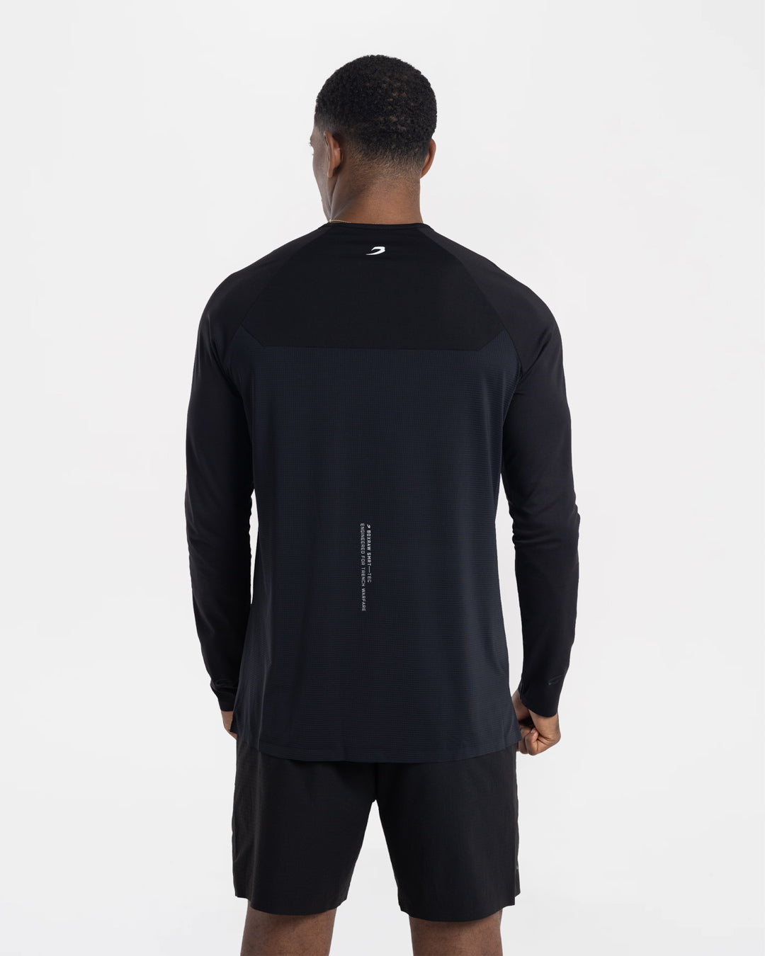 Carter Long Sleeve T-Shirt - Black | BOXRAW