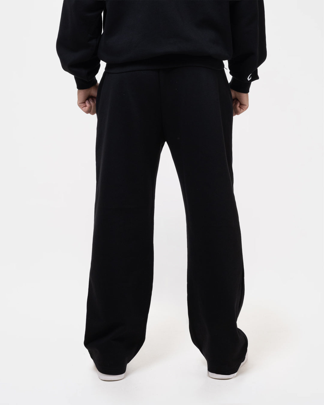 East Street Straight Leg Bottoms - Black