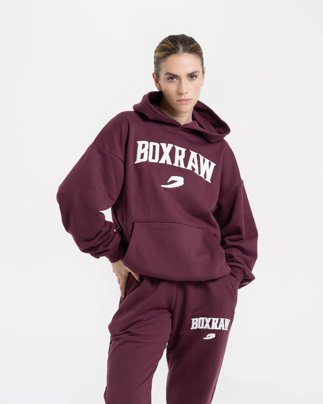 East Street Hoodie - Burgundy