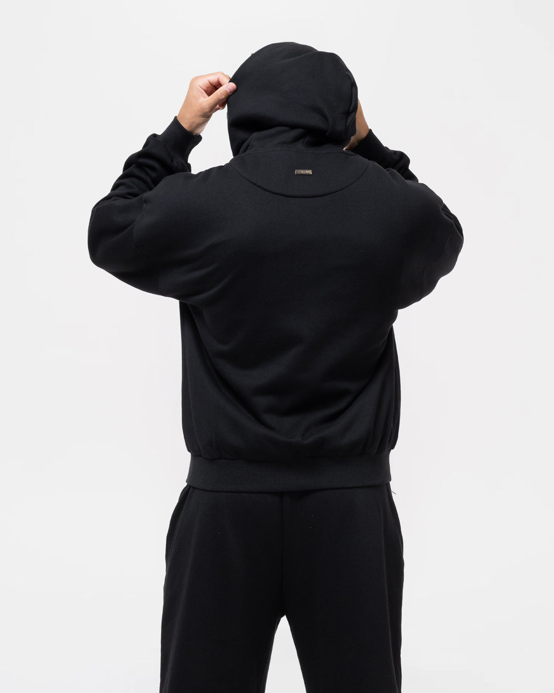 East Street Zip Up Hoodie - Black