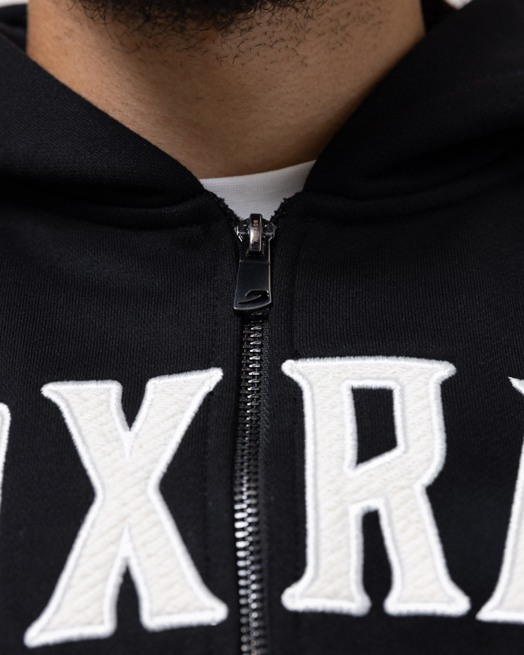 East Street Zip Up Hoodie - Black