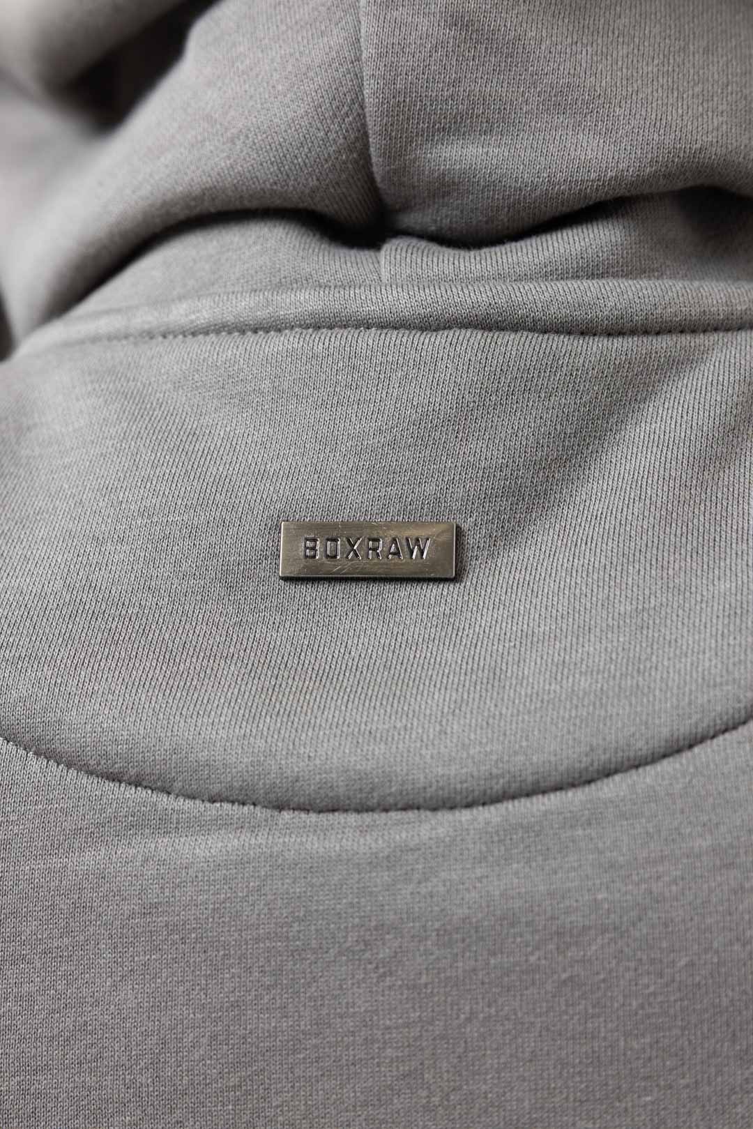 East Street Zip Up Hoodie - Distressed Grey