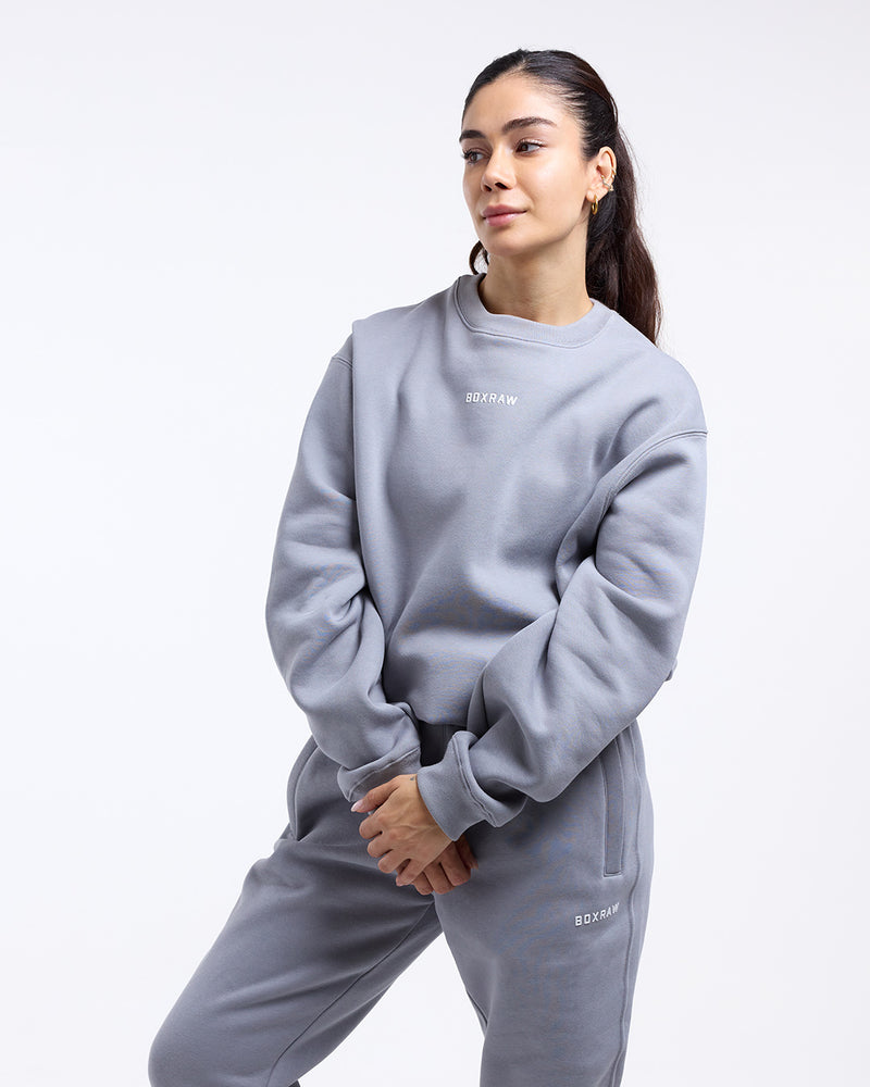 Johnson Oversized Sweatshirt - Grey