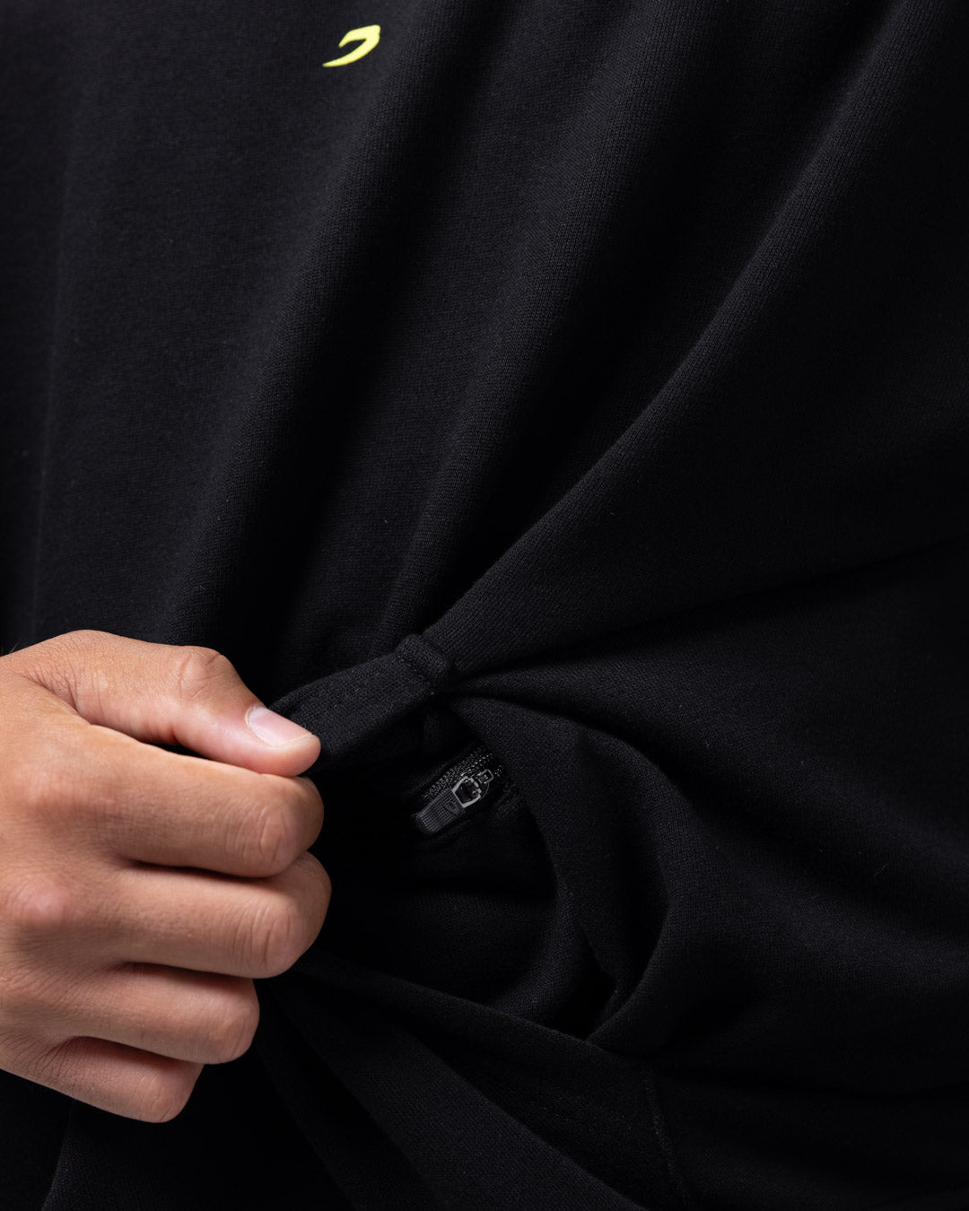 HRDR FSTR SMTR Oversized Hoodie - Black