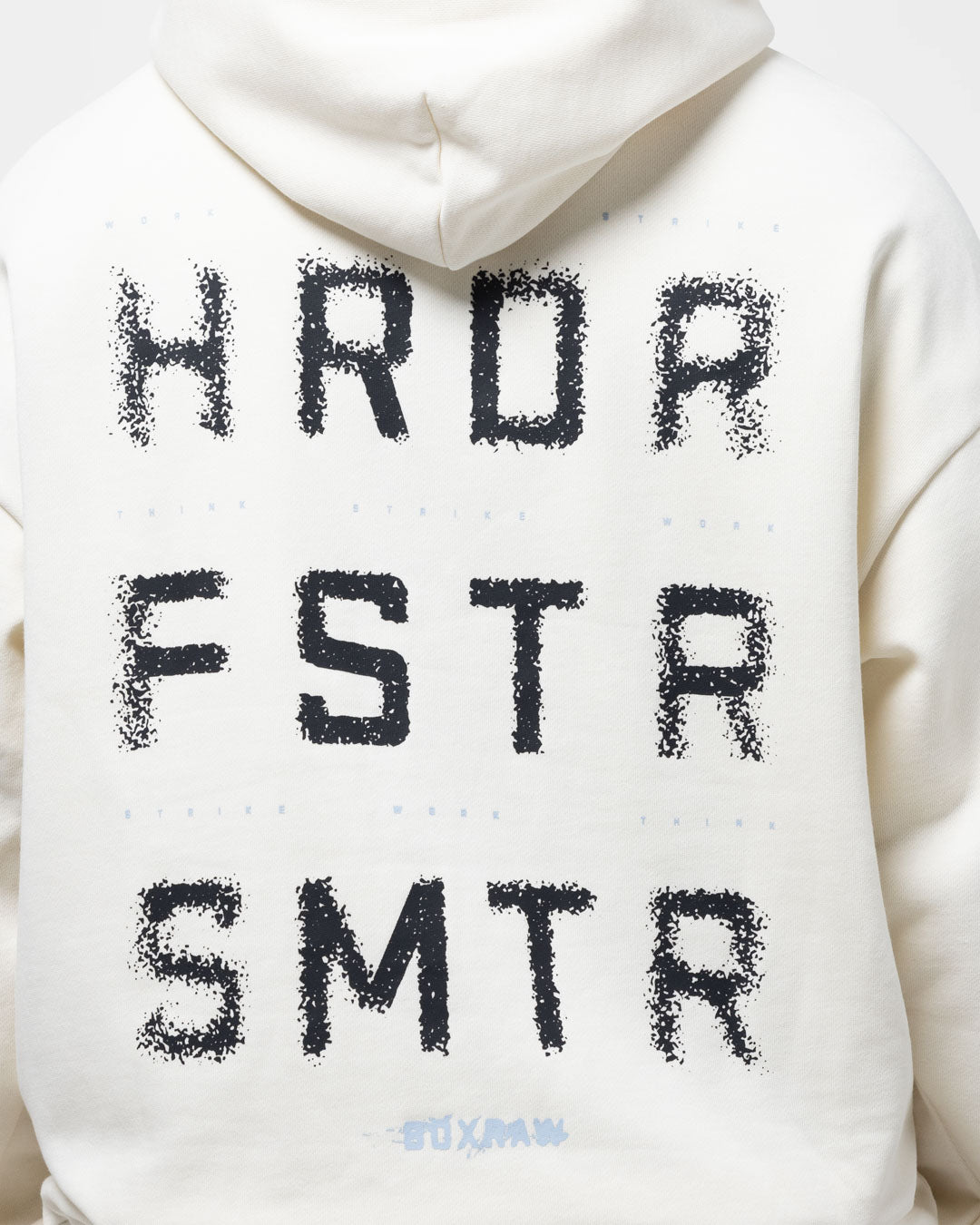 HRDR FSTR SMTR Oversized Hoodie - Ivory